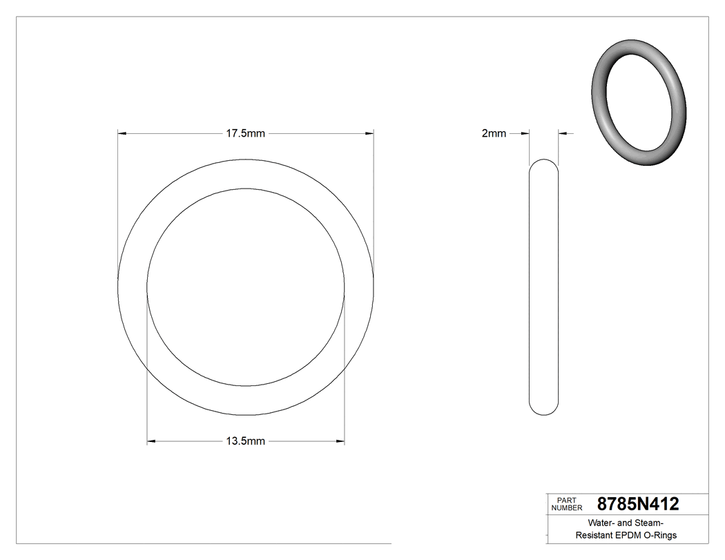 Technical drawing - 8785N412